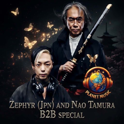 Planet Music Radio #117 Monday, Apr. 20th, '26 Zephyr (Jpn) & Nao Tamura B2B