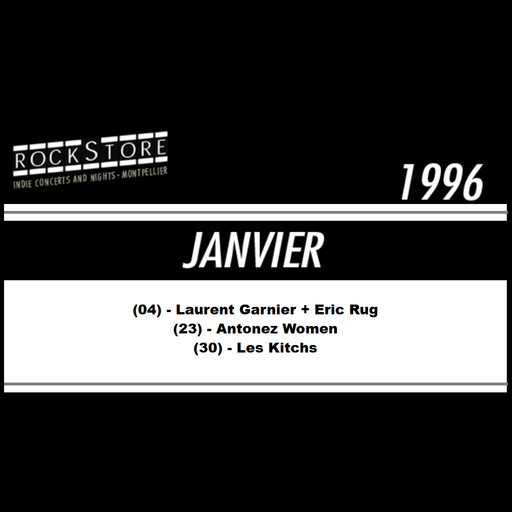 Laurent Garnier at Rockstore (Montpellier-France) - 4 January 1996