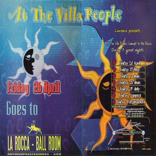 Laurent Warin & Fred Nasen at "ATV People" @ La Rocca (Lier-Belgium) - 28 June 1996