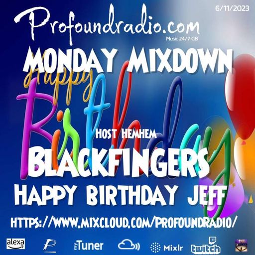 BLACKFINGERS ON MONDAY MIXDOWN - JEFF WICKS BD SESSION 06-11-23