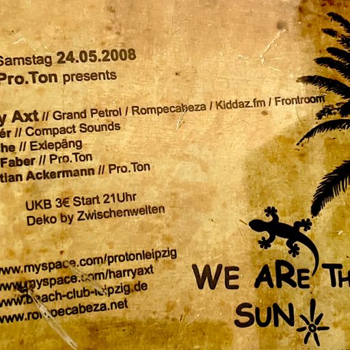 christian ackermann b2b Harry Axt @ laplaya beachclub leipzig 24-05-2008