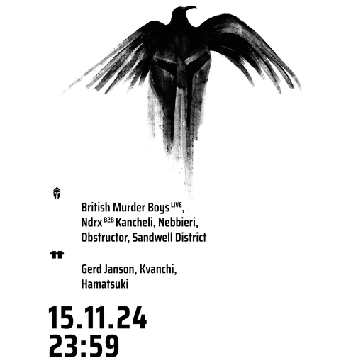 British Murder Boys LIVE at Bassiani (Tbilisi - Georgia) - 15 November 2024