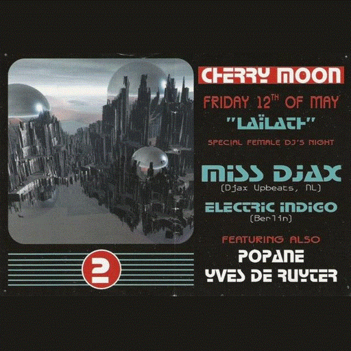 Yves De Ruyter at "Laïlath" @ Cherry Moon (Lokeren-Belgium) - 12 May 1995