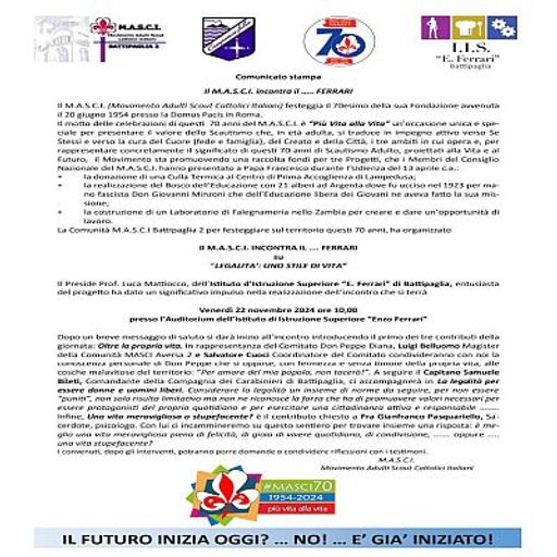 Legalità: uno stile di vita