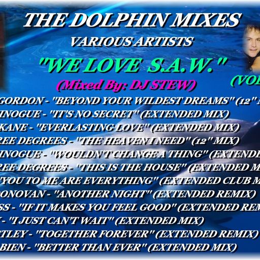 THE DOLPHIN MIXES - VARIOUS ARTISTS - ''WE LOVE  S.A.W.'' (VOLUME 1)