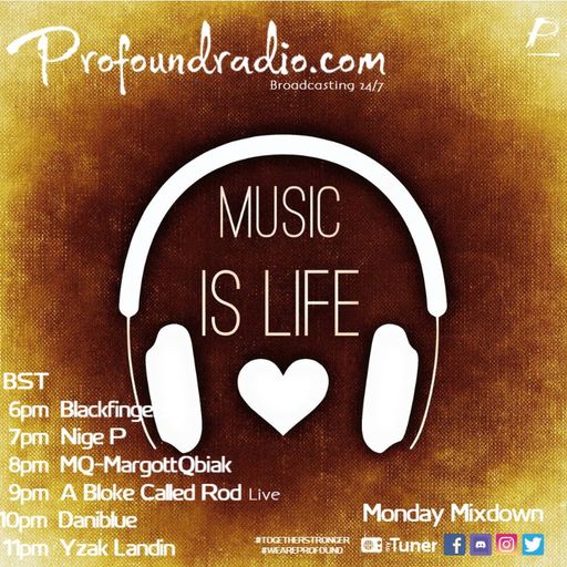PROFOUND RADIO MONDAY MIXDOWN SESSION BY BLACKFINGERS 17/05/21