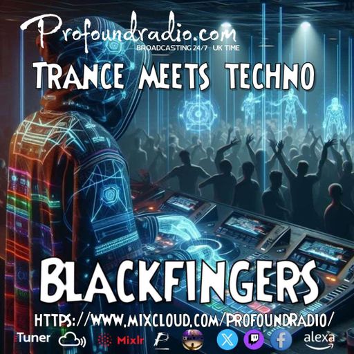 BLACKFINGERS TECHNO ZONE ON TRANCE MEETS TECHNO 15-04-25