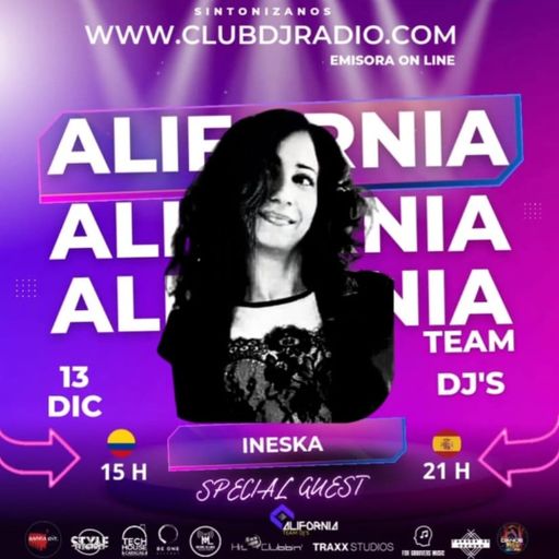 INESHKA MIX - DESERT NIGHT - TRIBUTE & GIFT _ TEAM ALIFORNIA - ClubDjRadio