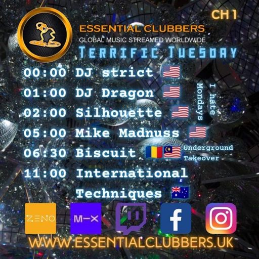 Biscuit-Underground Takeover Tuesday Part 1-Lo Fi Techno-Live on Essential Clubbers Radio 31.1.2023
