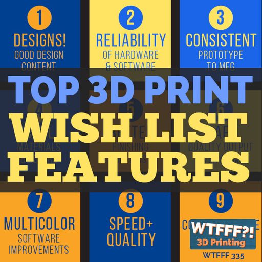 WTFFF 335: Top 3D Print Wish List Features