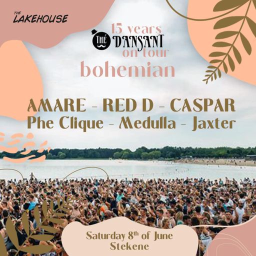 Red D at "Thé Dansant On Tour" @ The Lakehouse (Stekene-Belgium) - 8 June 2024