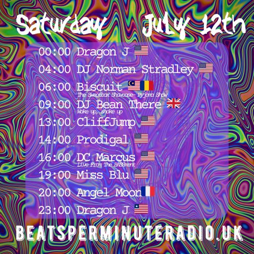 Biscuit-Saturday Pajama Show-The French Disco Edition no. 1-Live on Beats Per Minute Radio 12.7.2025