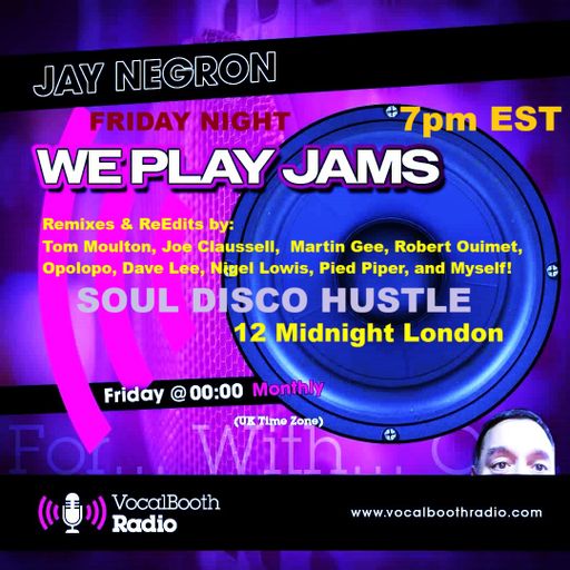 Jay Negron on VOCAL BOOTH RADIO - WePlayJams - May 2, 2025