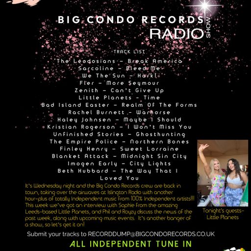 Big Condo Records Radio Show: Little Planets (02/04/2025)