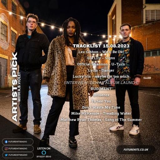 Artists Pick - Tuesday 15th August 2023