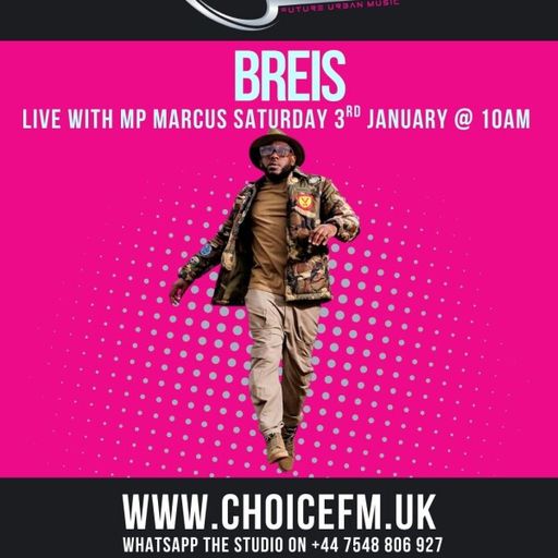 ChoiceFMUK - Happy New Day with MP Marcus interviewing Breis  3.01.2026