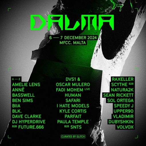 Dave Clarke at DALMA Festival (Malta) - 6 December 2024