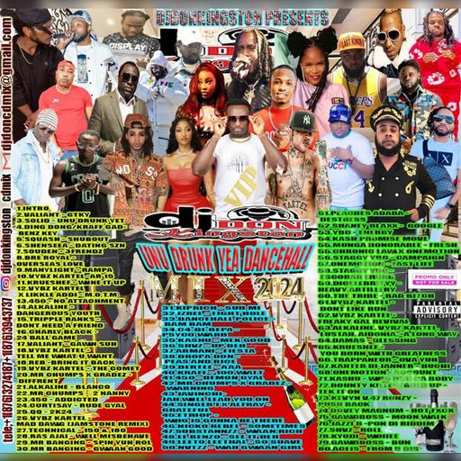 Dancehall Mix 2024, Unu Drunk Yea Ft Shenseea, Vybz Kartel, Alkaline, Ding Dong, Chronic Law