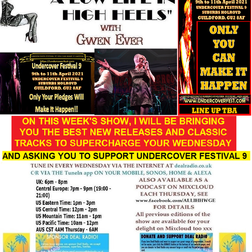 A LOW LIFE IN HIGH HEELS WITH GWEN EVER RADIO SHOW 29TH JULY 2020 EDITION