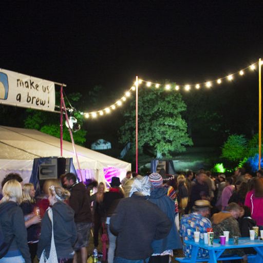 Mr Scruff & Kelvin Brown DJ Set with MC Kwasi, Big Chill Tea Tent, Saturday 6th August 2011
