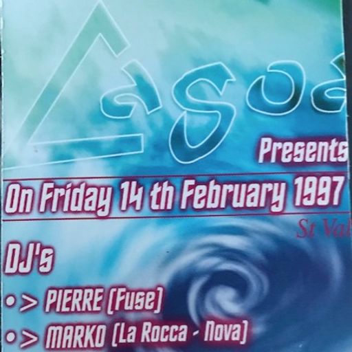 DJ Pierre at "St Valentine Party" @ Lagoa (Menen - Belgium) - 14 February 1997