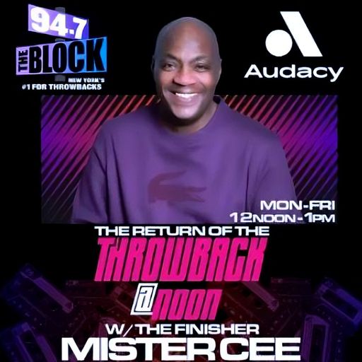 DJ Mister Cee - Throwback At Noon (94.7 The Block NYC) - 2022.10.28