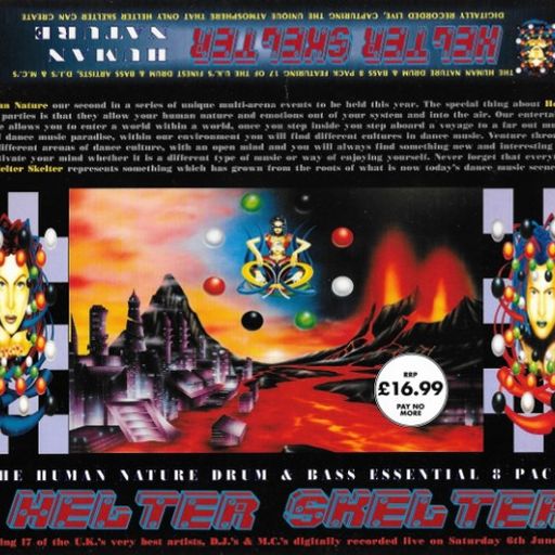 DJ SS w/ MC Warren G - Helter Skelter 'Human Nature' - Sanctuary - 06.06.98