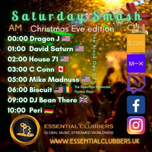 Biscuit-Saturday Pajama Show- Christmas Eve Special-Live on Essential Clubbers Radio 24.12.2022