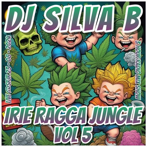 IRIE RAGGA JUNGLE VOL 5 DJ SILVA B - 23-08-2024 LIVE RADIO MIX @SRJR