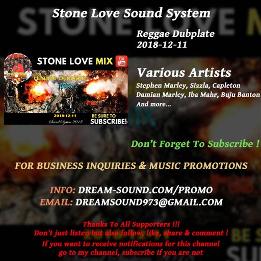Stone Love - 2018-12-11-Reggae Dubplate (Sound System)