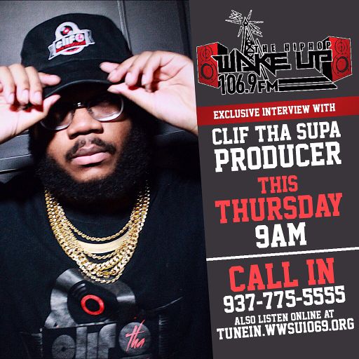 CLIF THA SUPA PRODUCER - THE MORNING WAKE UP ON 106.9 FM INTERVIEW