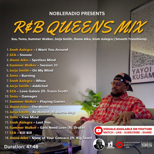 R&B Queens Mix | Sza, Summer Walker, Jhene Aiko, Tems, Snoh Aalegra, Jorja Smith (Video Mix).