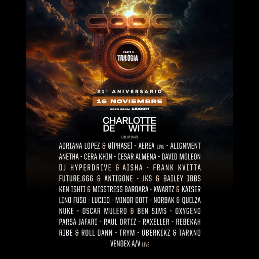 Misstress Barbara B2B Ken Ishii at "CODE Parte II" @ Fabrik (Madrid - Spain) - 16 November 2024