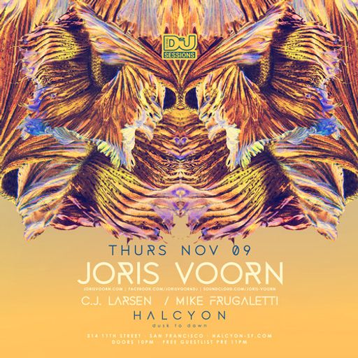 Joris Voorn at "DJ Mag Sessions" @ Halcyon SF (San Francisco - USA) - 9 November 2017