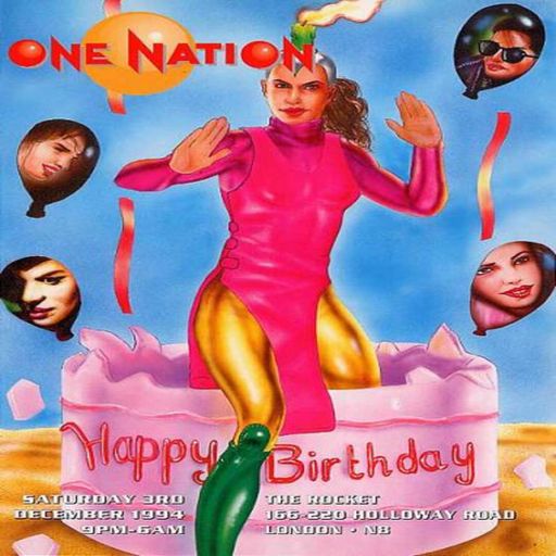 Ellis Dee w/ Free & Easy & Jay J - One Nation 'The Birthday Ball' - The Rocket - 3.12.94
