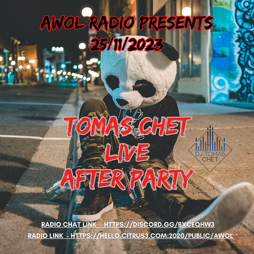 Dj Tomas Chet - Live on Awol after party 2023.11.25