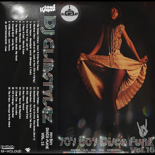 DJ GlibStylez - 70's 80's Disco Funk Vol.16