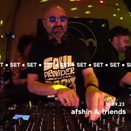 Afshin and friends @ Djoon's 20 years Weekender 16.09.23