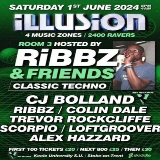 Colin Dale & Trevor Rockliffe at "Illusion" @ Keele University (Stoke-On-Trent - UK) - 1 June 2024