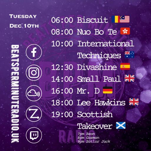 Biscuit- Tuesday Drum and Bass Crunch- Live on Beats Per Minute Radio 10.12.2024