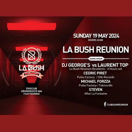 Cedric Piret (CP) & Michael Forzza at "La Bush Reunion" @ Zoo Club (Tournai-Belgium) - 19 May 2024