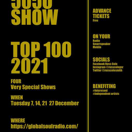 5ifty 5ifty Show #lastshow of #2021 Playcast 367 with Russ Cole on Global Soul #thanksforlistening
