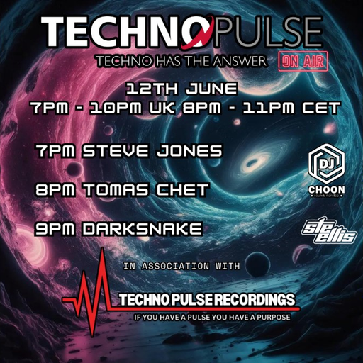 Dj Tomas Chet - Techno Pulse on Awol radio 2024.06.12