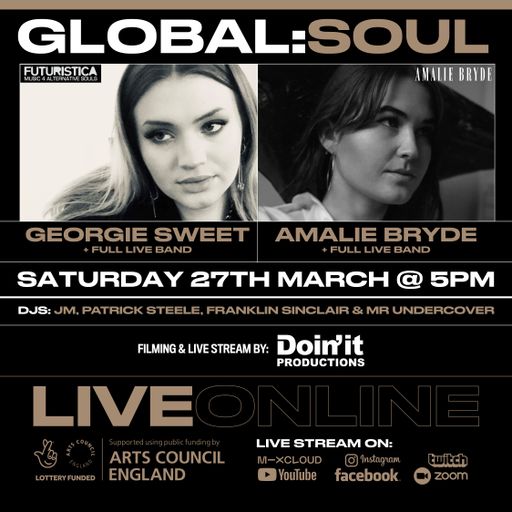 Global Soul Live Online: Georgie Sweet & Amalie Bryde + Global Soul DJ Sets