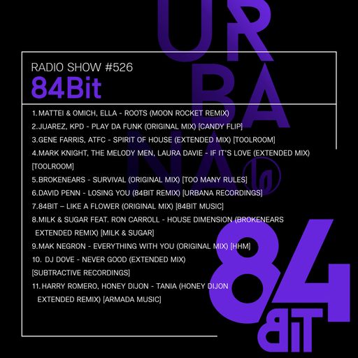 Urbana Radio Show By David Penn Chapter #526 Guest: 84Bit