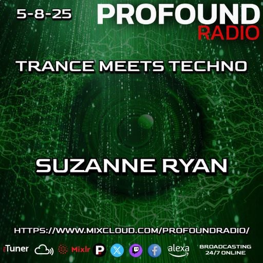 "ROOM 2 BREATHE" PROFOUND RADIO STATION SESSION TRANCE MEETS TECHNO 8/5/2025 SET#44