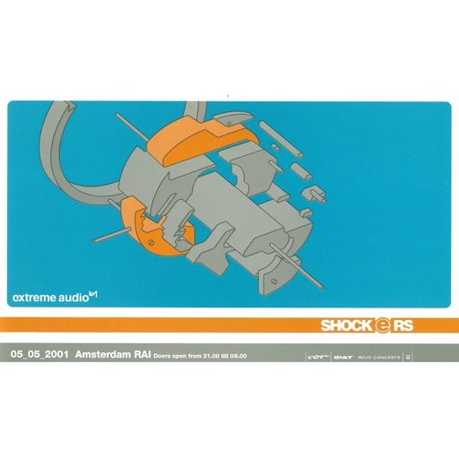 Ken Ishii & Remy at "Shockers" @ RAI (Amsterdam-NL) - 5 May 2001