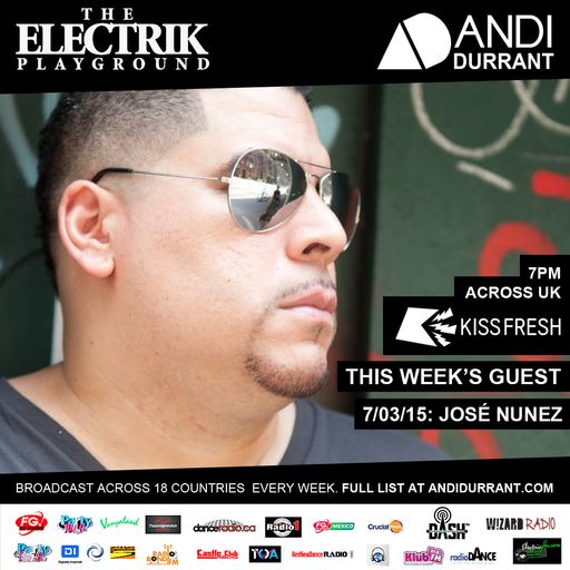 Electrik Playground 14/3/15 inc José Nunez Guest Session