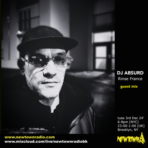 MAKE IT GRIME with Bookz, guest mix from DJ ABSURD [ Paris ] 12-3-24