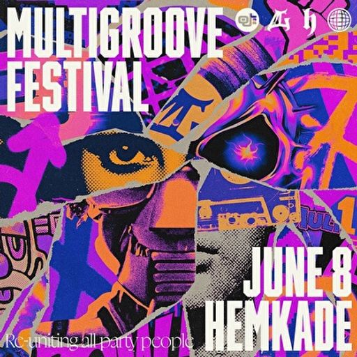 Franky Jones at "Multigroove Festival" @ Hemkade (Zaandam-NL) - 8 June 2024